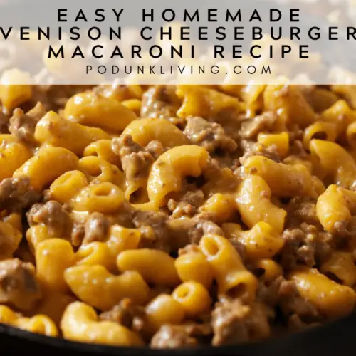 Venison Cheeseburger Macaroni
