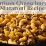 Deer Cheeseburger Macaroni