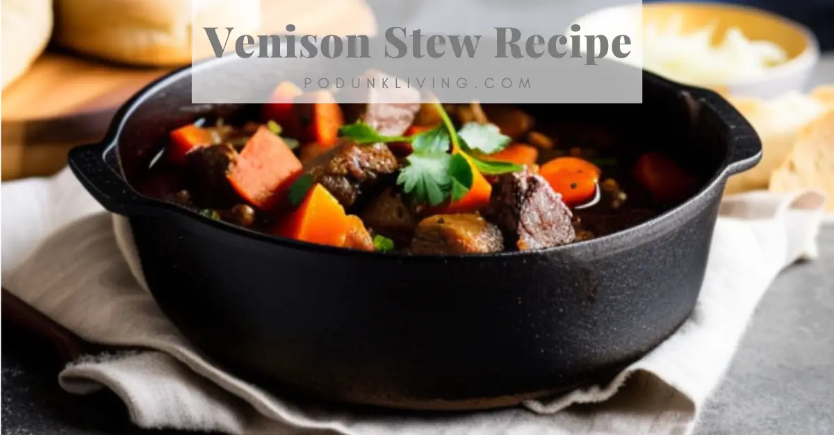 Deer Stew Recipe
