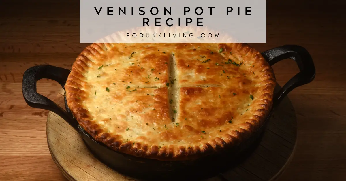 Venison Pot Pie Recipe With Homemade Pie Crust