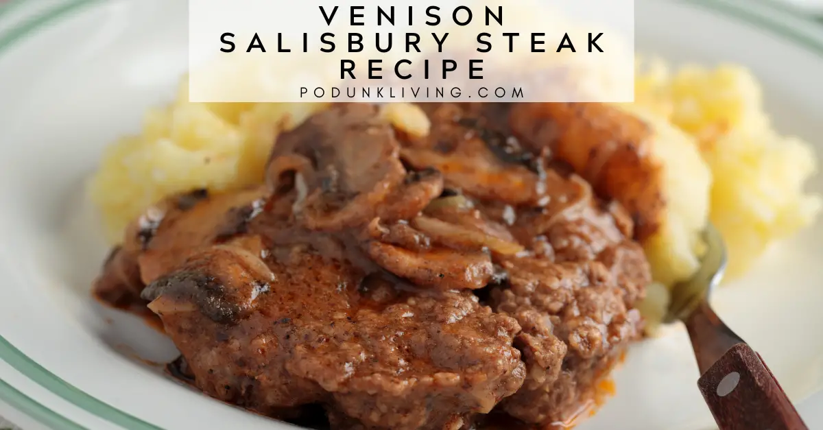 Ground Venison Salisbury Steak Recipe