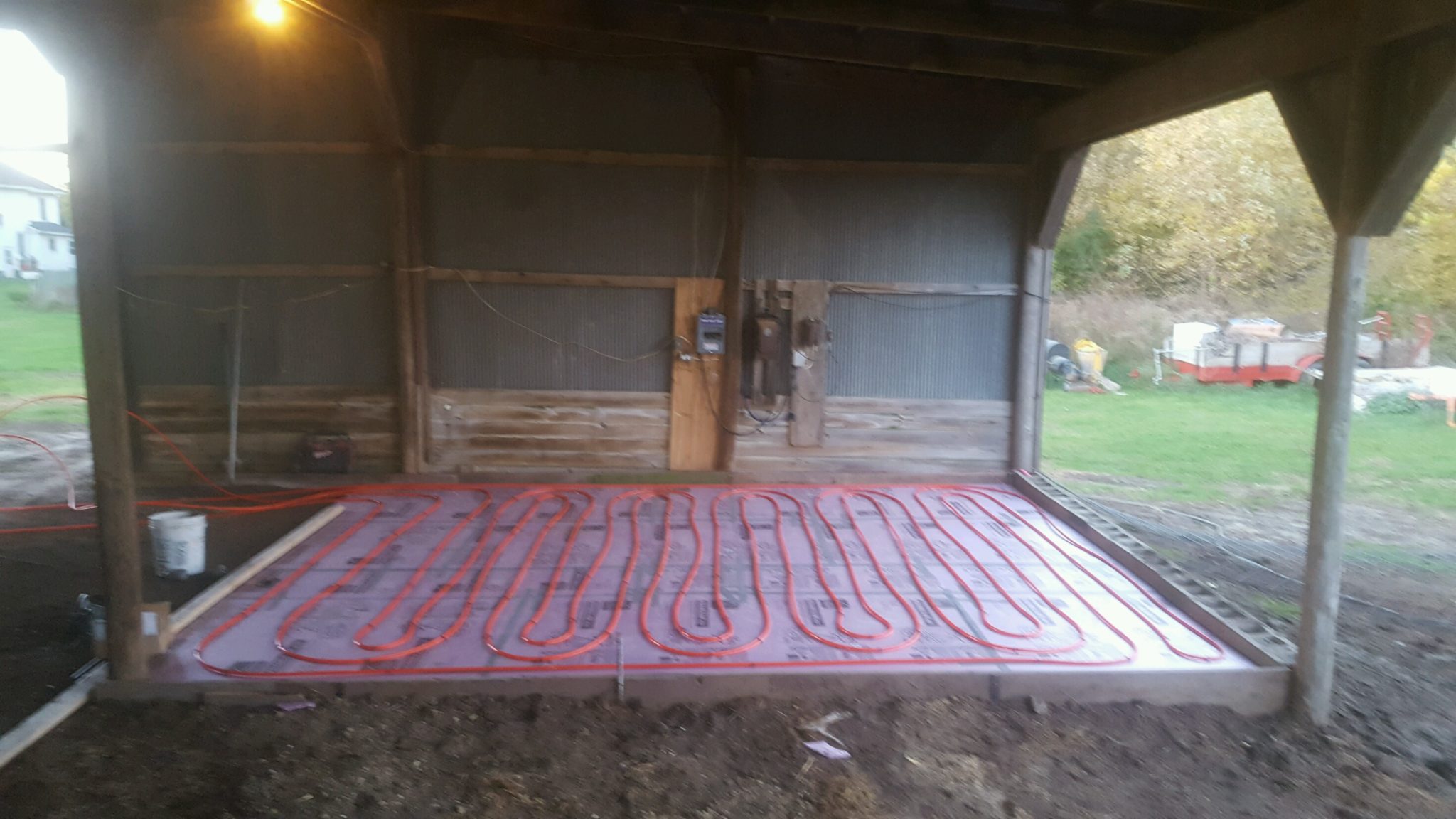 DIY Heated Garage Floor (Hydronic Floor Heat) Podunk Living