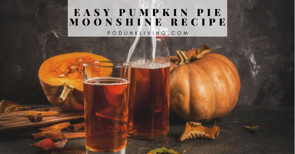 Pumpkin Pie Moonshine Recipe