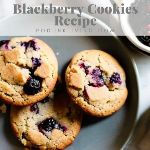 Blackberry Cookies - Podunk Living