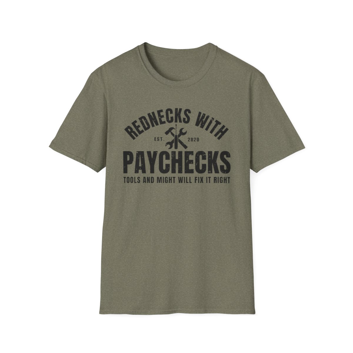 Rednecks with Paychecks T-Shirt - Podunk Living