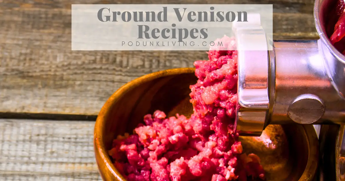 Ground Venison Recipes